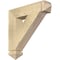 Ekena Millwork Traditional Arts & Crafts Rough Sawn Bracket, Douglas Fir, 4"W x 20"D x 20"H BKT04X20X20TRA03RDF - alternate 1